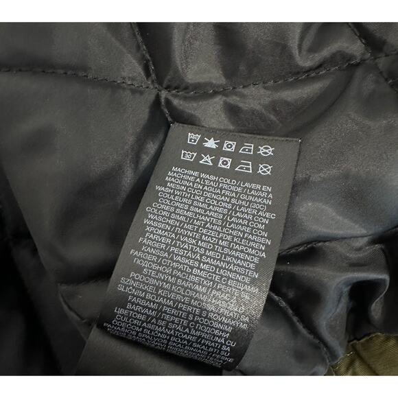 Hurley Slammer Jacket Men S Green #G4932-00 Hooded Long Sleeve Button-Up Winter - Picture 9 of 12